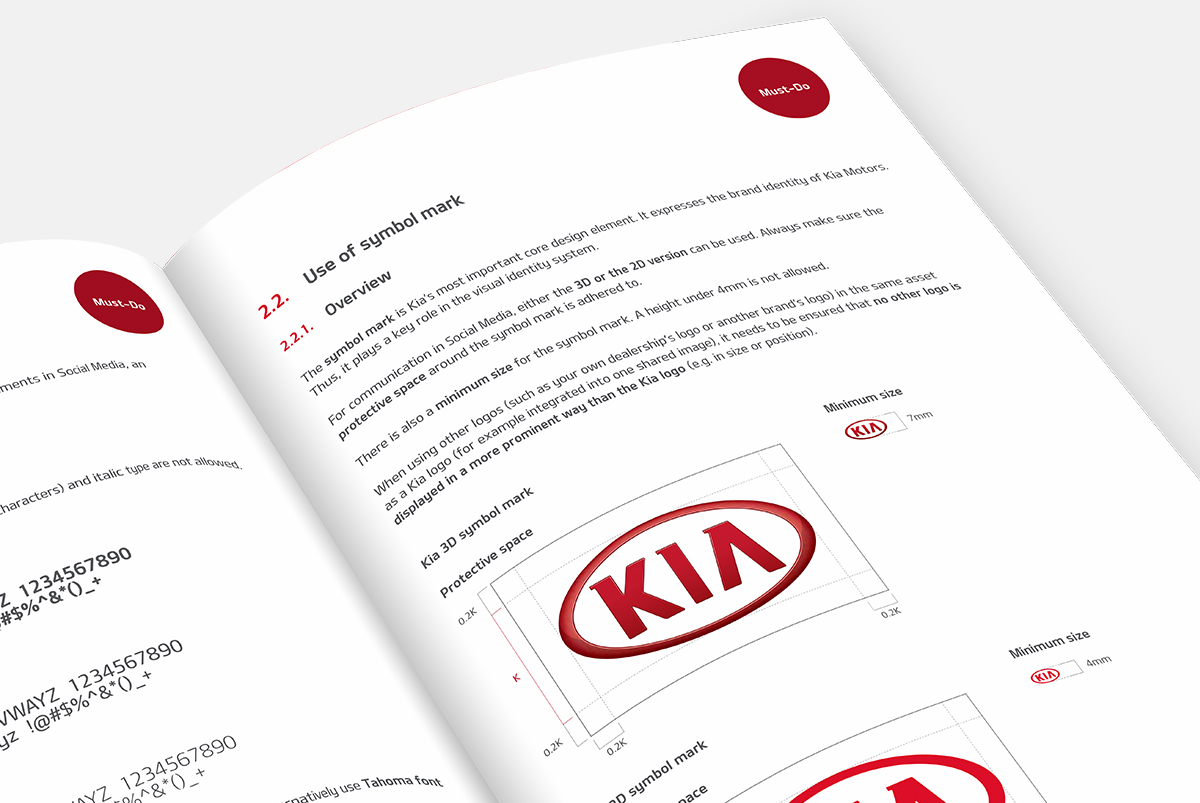 Kia social media guidelines